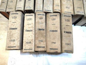 Lex giusrisprudenza dello Stato Italiano dal 1923 al 1941