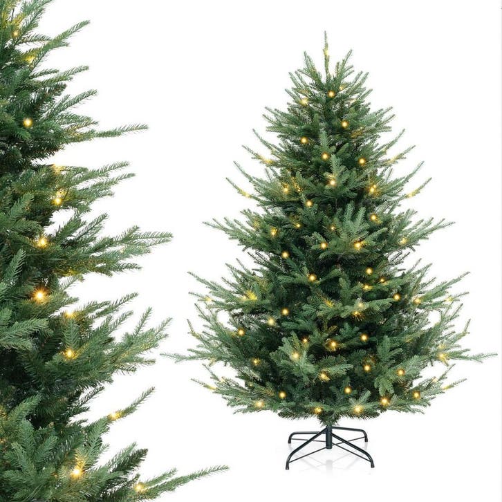 2dekans | Coast Kunstkerstboom 135 cm – Groen – Scharnierend, Diversen, Kerst, Ophalen of Verzenden