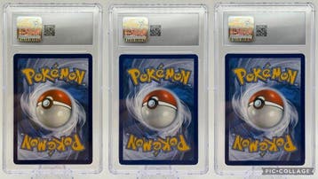 Pokémon - 3 Graded card - Bulbasaur, Charmander, Squirtle, Nieuw