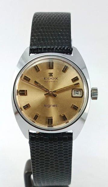 Edox - Vintage - Sans prix de réserve - Homme - 1970-1979, Bijoux, Sacs & Beauté