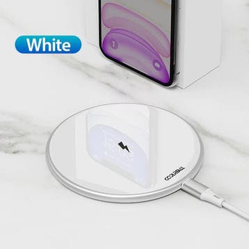 15W Qi Universele Draadloze Oplader Wireless Charging Pad, Verzenden