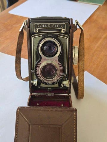 Rollei, Rolleiflex Rolleiflex pliant TLR Synchro-Compur, Nieuw