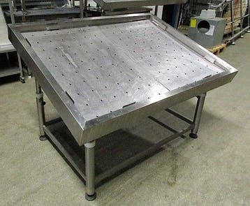 RVS Vistoonbank / Vis Displaytafel – B150 x D110 x H105 cm, Elektronische apparatuur, Koelkasten en IJskasten, Nieuw