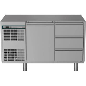 Koelwerkbank | 290L | 1 Deur + 3 Laden (1/1 GN) |, Verzenden