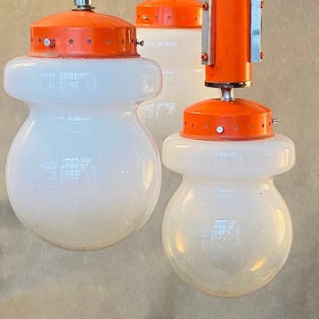 Plafondlamp - Glas, Staal