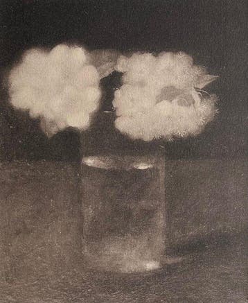Jan Mankes (1889-1920) - Glas met appelbloesem