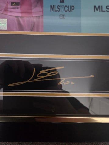 Inter Miami - MLS Cup - Lionel Messi - Gesigneerde, Verzamelen, Nieuw