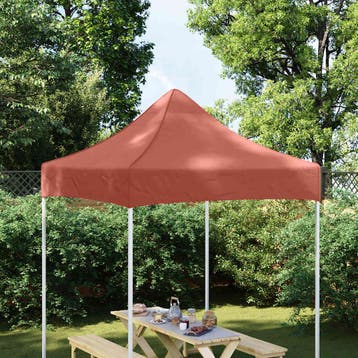 vidaXL Partytentdak 270 g/m² 2x2 m terracotta, Verzenden, Nieuw