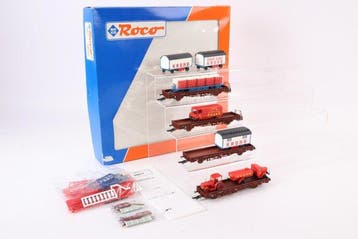 Roco H0 - 44017 - Ensemble de wagons de marchandises pour, Hobby & Loisirs créatifs, Trains miniatures | HO