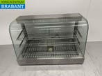 Vitrine chauffante en acier inoxydable Vitrine chauffante 90, Verzenden