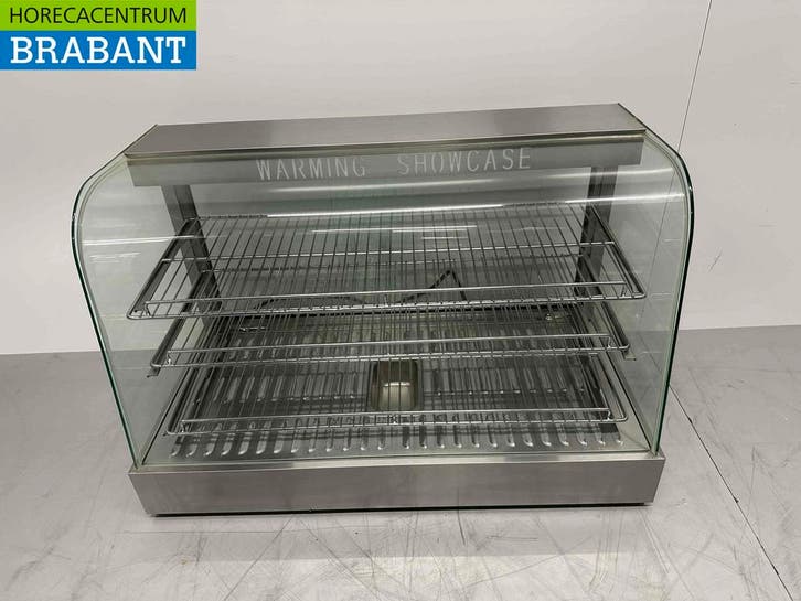 Vitrine chauffante en acier inoxydable Vitrine chauffante 90, Articles professionnels, Horeca | Équipement de cuisine, Envoi