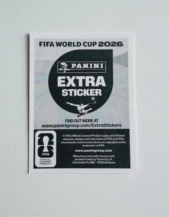 2026 Panini World Cup Cristiano Ronaldo Extra Sticker Bronze, Verzamelen, Stickers
