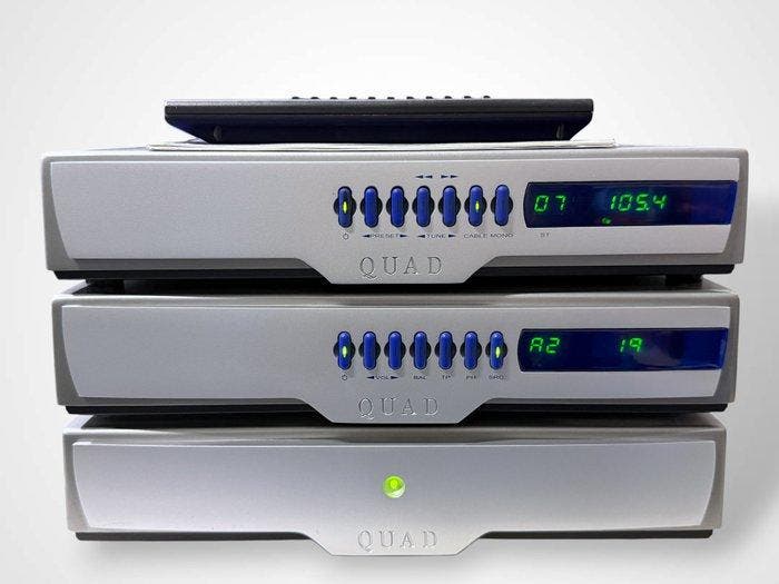Quad - 99-serie (gestapelde componenten) Audio versterker -, Audio, Tv en Foto, Radio's