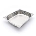 Gastronorm Bak - 1/2 GN - 6,5 cm Diep - RVS - Geperforeerd, Verzenden