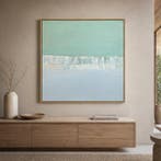 Sara Velasco - Tide Mark, Seafoam Shelf - XXL