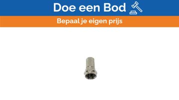 Bieden: F-Connector Coaxial Cable Connector for, Ophalen of Verzenden