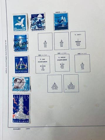 Wereld - Collectie Zweden, Denemarken, Noorwegen en, Gestempeld
