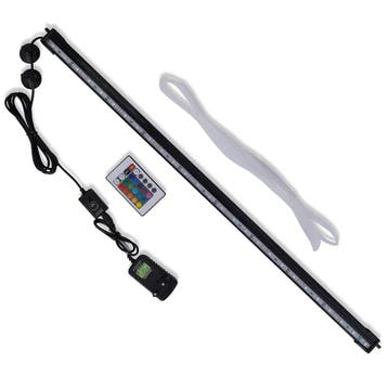 vidaXL LED-aquariumlamp met bubbels RGB 71 cm, Dieren en Toebehoren, Verzenden, Nieuw