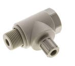 6x4mm & G3/8'' Pp L-Vorm Knelfitting Buitendraad Banjo Bout, Verzenden, Nieuw