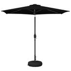 vidaXL Tuinscherm met LED Lichten 270 x 270 cm Polyester, Tuin en Terras, Parasols, Verzenden, Nieuw