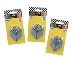 Set van 36 metalen verbindingsplaten met schroeven (40x40x1, Bricolage & Construction, Verzenden