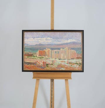 Abel Lauvray (1870-1950) - Stadsgezicht, Antiek en Kunst