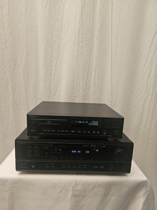 Sony, Denon - CDP-M21 + AVR-1601 Ensemble hi-fi, TV, Hi-fi & Vidéo, Radios