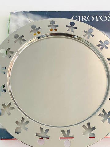 Alessi - King-Kong - Plateau - Girotondo - Acier