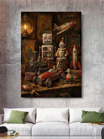 Shayer - The Forgotten Toymaker’s Cabinet - XL - 60x80cm -