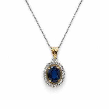 Sans prix de réserve - Collier - 18 carats Or jaune, Argent