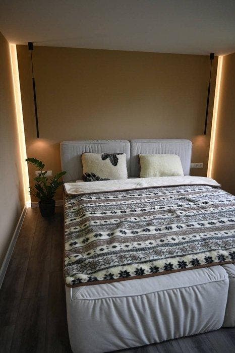 Karpatische merinowol - Deken - 200 cm - 220 cm, Antiek en Kunst, Antiek | Tapijten, Tafelkleden en Textiel