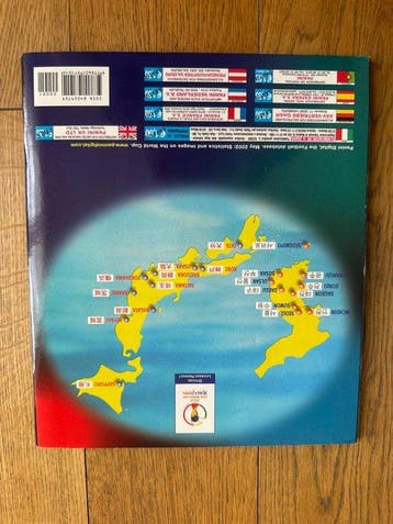 2002 Panini Album Korea 2002 world cup completo da edicola