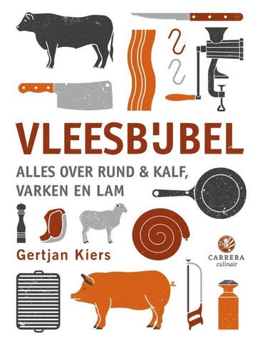 Vleesbijbel / Kookbijbels 9789048833337 Bas van Wijngaarden, Verzenden, Zo goed als nieuw, Bas van Wijngaarden