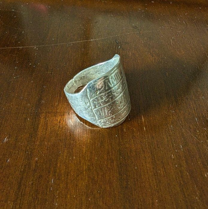 Zilver - Ring - Touareg Niger, Antiek en Kunst, Kunst | Niet-Westerse kunst