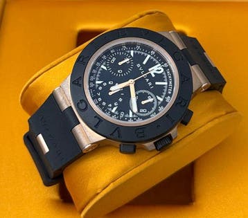 Bvlgari - Diagono Bvlgari Aluminium Bronze Chronograph -, Handtassen en Accessoires, Nieuw