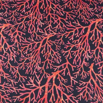GCFabrics – Katoenen stof voor bekleding “Corallo Arancio”
