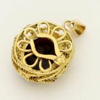 Hanger - 18 karaat Geel goud - Camee