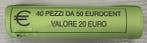 San Marino. 50 Cent 2024 (40 monnaies) en rouleau (Zonder