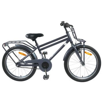 vidaXL Kinderfiets 20 Inch voor 6-11 jaar oud Donkergrijs, Verzenden, Nieuw