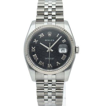 Rolex - Datejust 36 Mens Watch with Computer Dial -