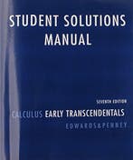 Student Solutions Manual for Calculus 9780136147060, Verzenden, Edwards C.