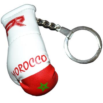 PunchR™ Punch Round Bokshandschoen Sleutelhanger Marocco, Sport en Fitness, Boksen, Verzenden, Nieuw, Overige