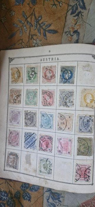 Wereld 1850/1900 - The Lincoln Album, Gestempeld