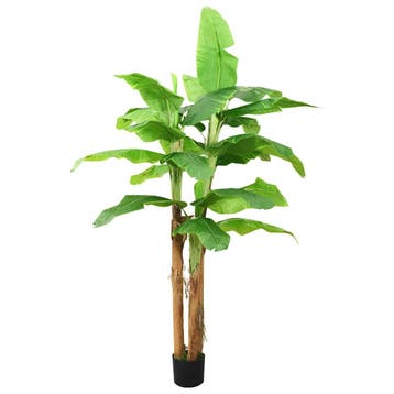 vidaXL Kunstboom met pot banaan 300 cm groen, Huis en Inrichting, Verzenden, Nieuw