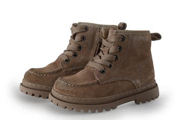 Shoesme Veterboots Meisjes in maat 24 Bruin, Kinderen en Baby's, Verzenden, Jongen of Meisje, Schoenen, Zo goed als nieuw