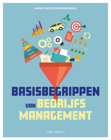 Basisbegrippen van bedrijfsmanagement 9789464778083, Boeken, Verzenden, Zo goed als nieuw, Mark Van Couwenberghe