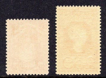 Pays-Bas 1920 - Émission de nettoyage - NVPH 104/105