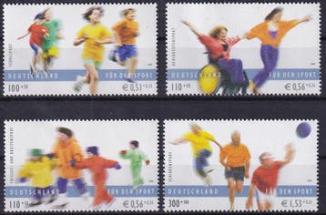 Duitsland - 2001 - Sport - Postfris, Postzegels en Munten, Postzegels | Europa | Duitsland, Verzenden, 1990 tot heden, Postfris