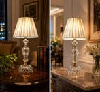 Artelight - Lampe - cristal - verre - laiton - métal plaqué, Antiek en Kunst
