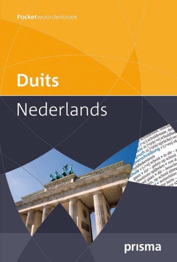 Prisma pocketwoordenboeken Duits-Nederlands / Prisma, Verzenden, Nederlands, J.A.H. van Gemert, Zo goed als nieuw